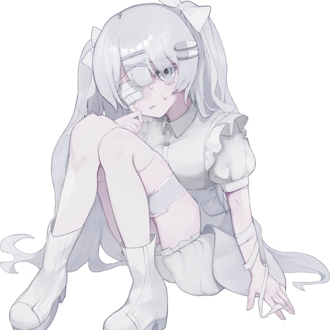魔法少女（白）