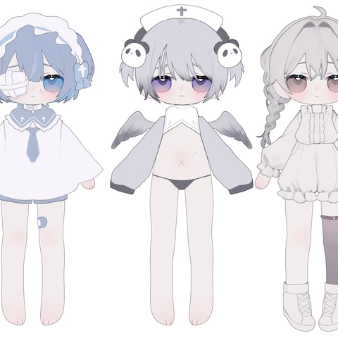 キャラクターデザイン（デフォルメ）