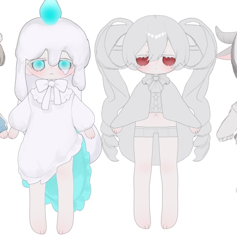 キャラクターデザイン（デフォルメ）