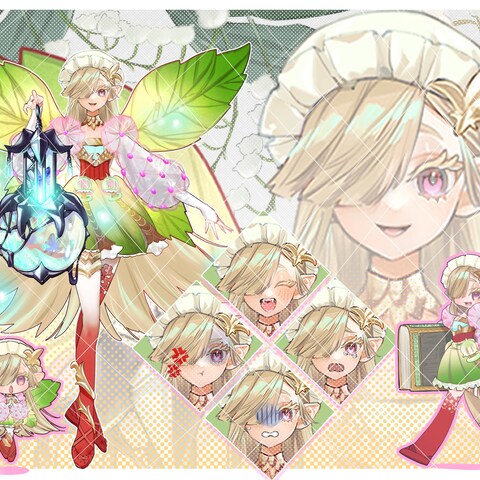 オリジナルキャラクター立ち絵