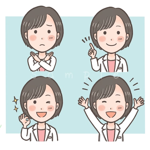 SNS用アイコン・挿絵イラスト作成