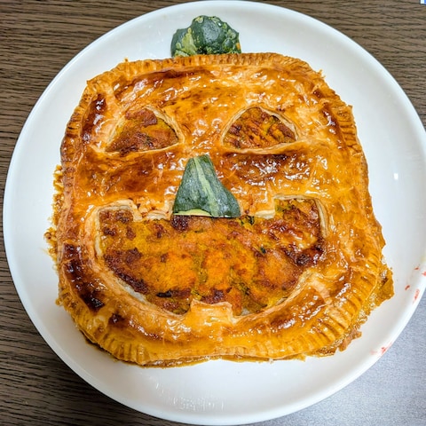 うちごはん·パンプキンパイ