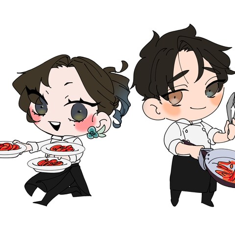 料理立ち絵