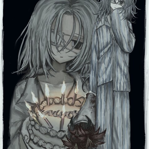 厚塗りイラスト