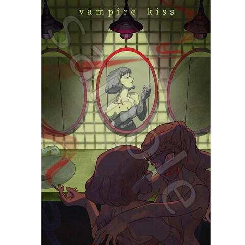 vampire kiss