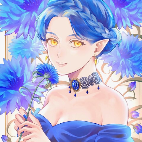 オリジナルキャラクターのイラストです。