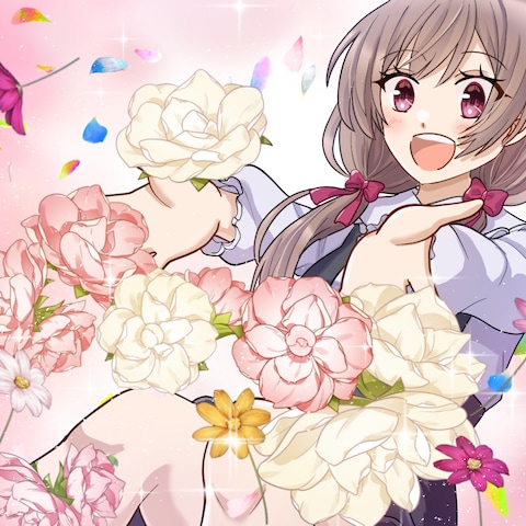 花と女の子