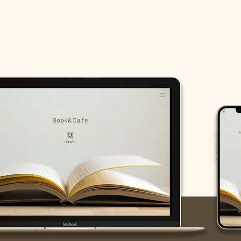 ブックカフェの仮想新規サイト