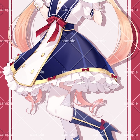 【ご依頼対応】Vtuber様カフェアンバサダー向けイラスト