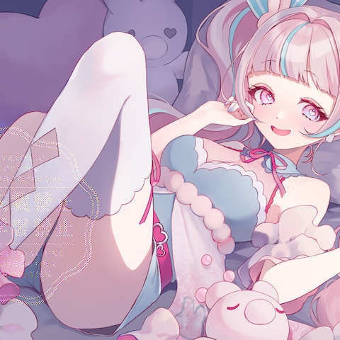 【ご依頼対応】配信者様配信向けイラスト作成