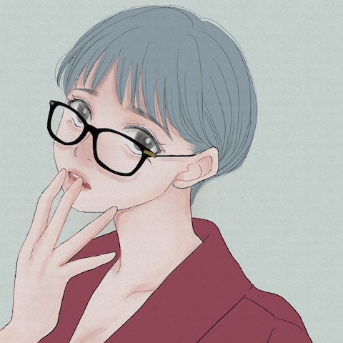 大人眼鏡女子