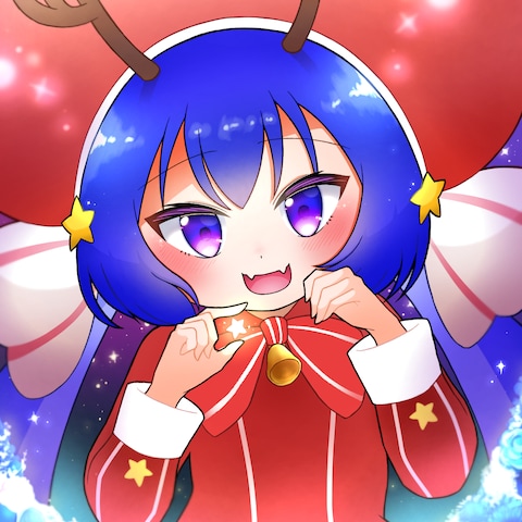 ブルーカラーのクリスマス