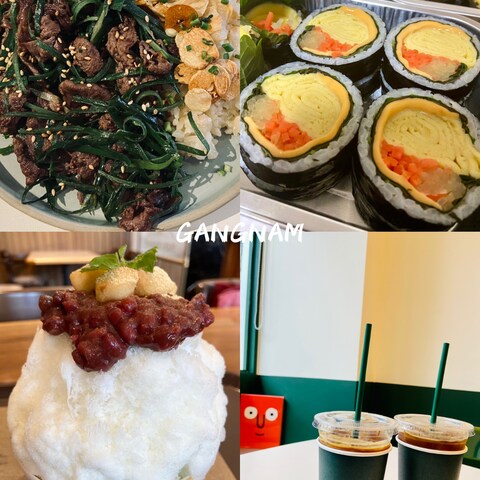 ２０２２年に韓国で撮影した食べ物