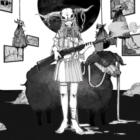 本家パロディMV用イラスト作成