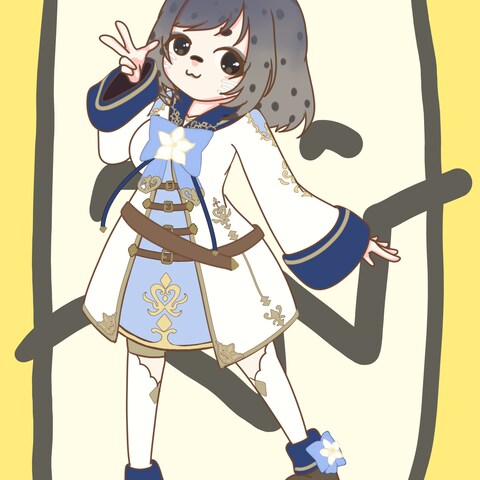 ごまふがわザラ様　企画イラスト