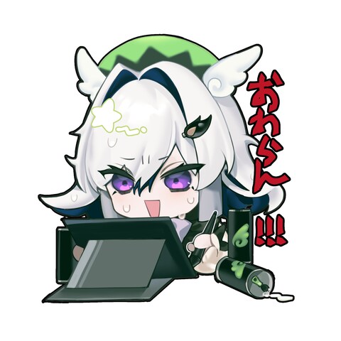 オリジナルキャラクターのSDイラスト作成