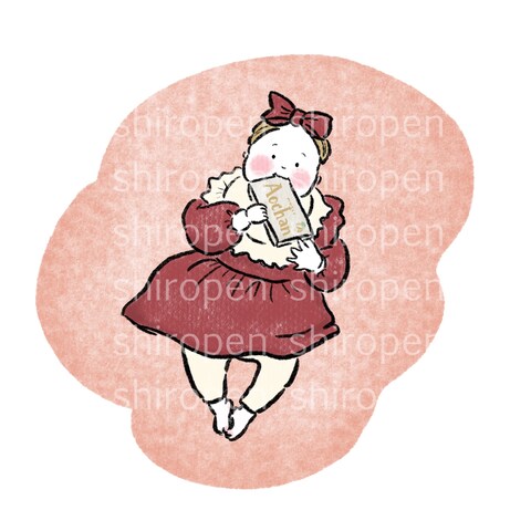 お子様の似顔絵制作