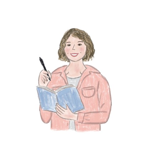 SNSアイコン、名刺用イラストの制作