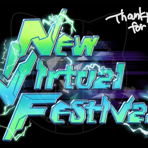 Vtuberイベントロゴ