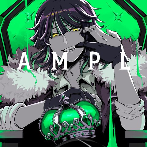歌ってみた動画用イラスト  錺 巻尾様