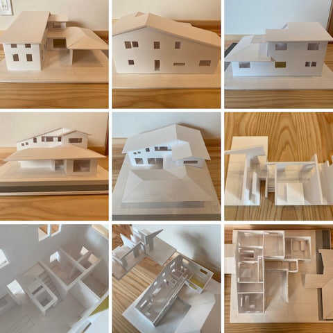住宅模型（練習）