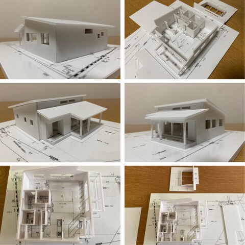 T様邸　住宅模型