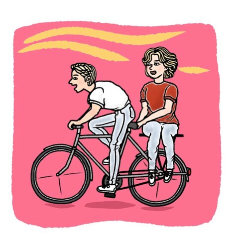自転車デート