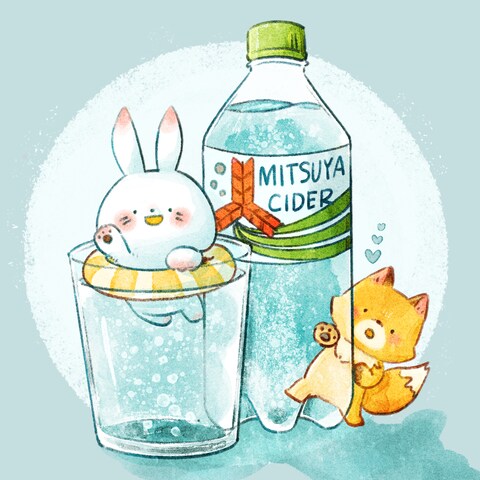 みんな大好き三ツ矢サイダー