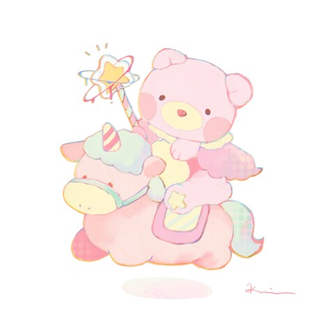 【ファンシー・可愛いイラスト】