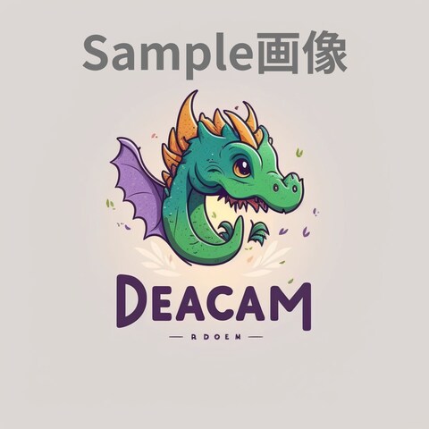 ドラゴンをモチーフにしたロゴデザイン