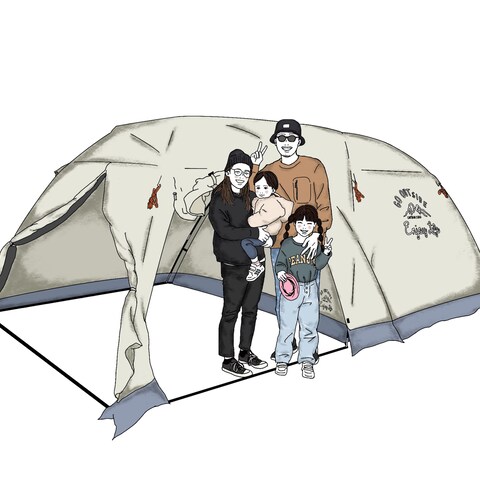 CAMPイラスト