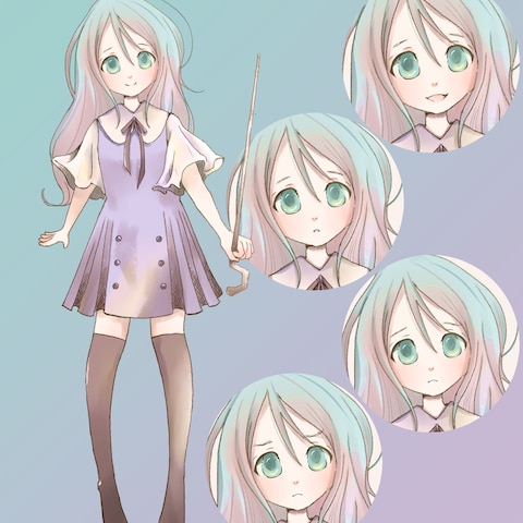 学生風魔法使い