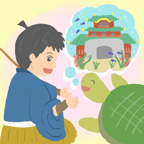 某出版社様_中学高校向け英語学習副教材の挿絵