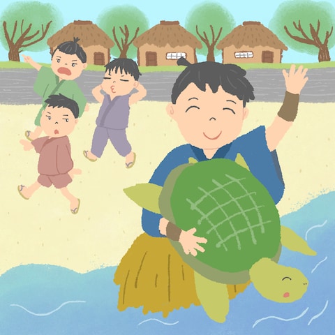 某出版社様_中学高校向け英語学習副教材の挿絵