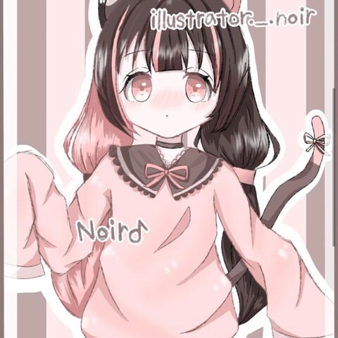 猫耳女子！