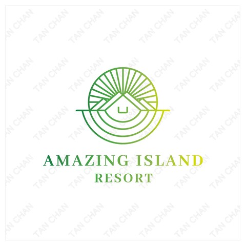 AMAZING ISLAND RESORT ロゴデザイン