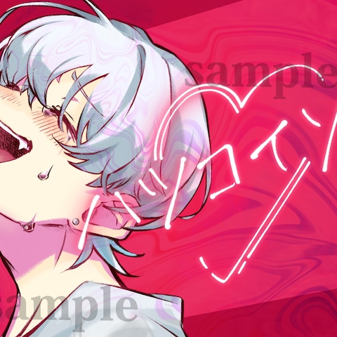 歌ってみたサムネイルイラスト
