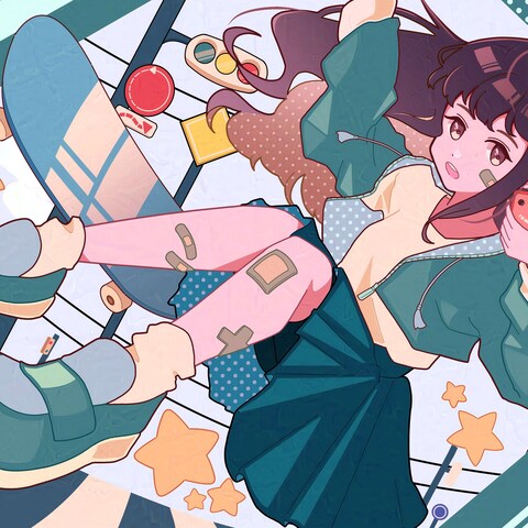 【一枚絵】のんきなgirl