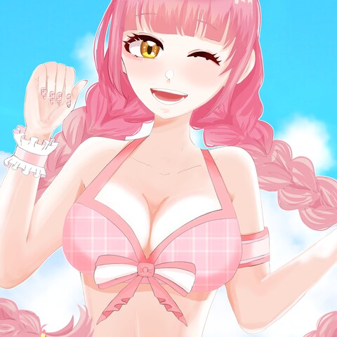 水着の女の子