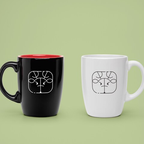 シカをモチーフにしたロゴ