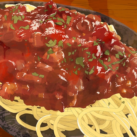 ミートソーススパゲッティ