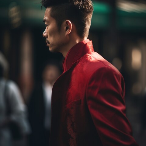 男性画