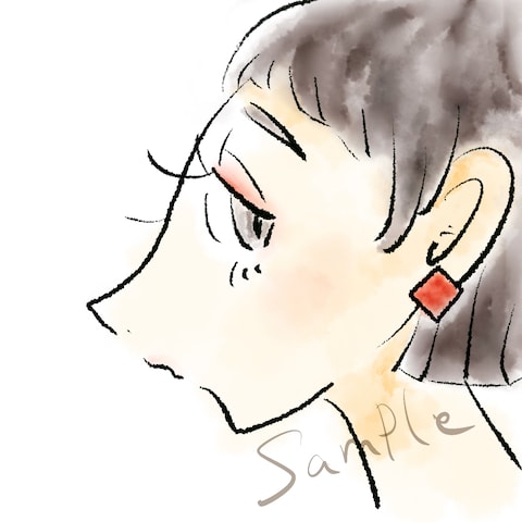 横顔＃1