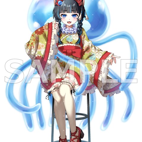 Tokiプロダクション所属 藤原ふら様 新衣装立ち絵