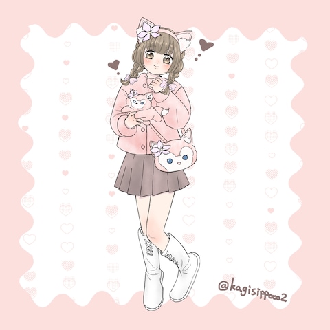 女の子コーデ