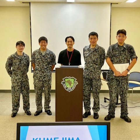 久米島自衛隊分屯基地から正式に英語コーチングのご依頼