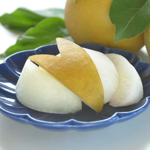 梨のイメージ撮影