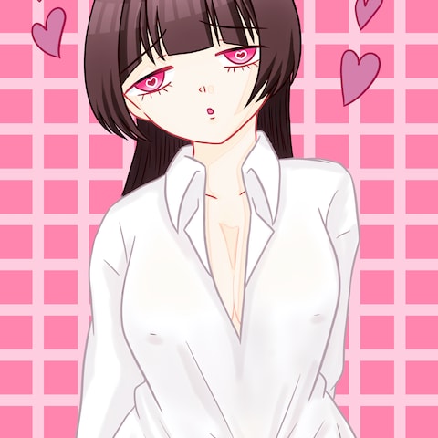彼シャツの女の子