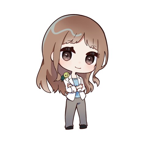 デフォルメイラスト作成