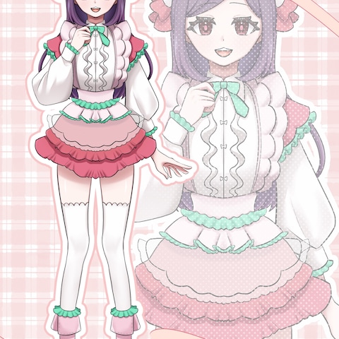 《花メイドシリーズ》5月 -カーネーション-